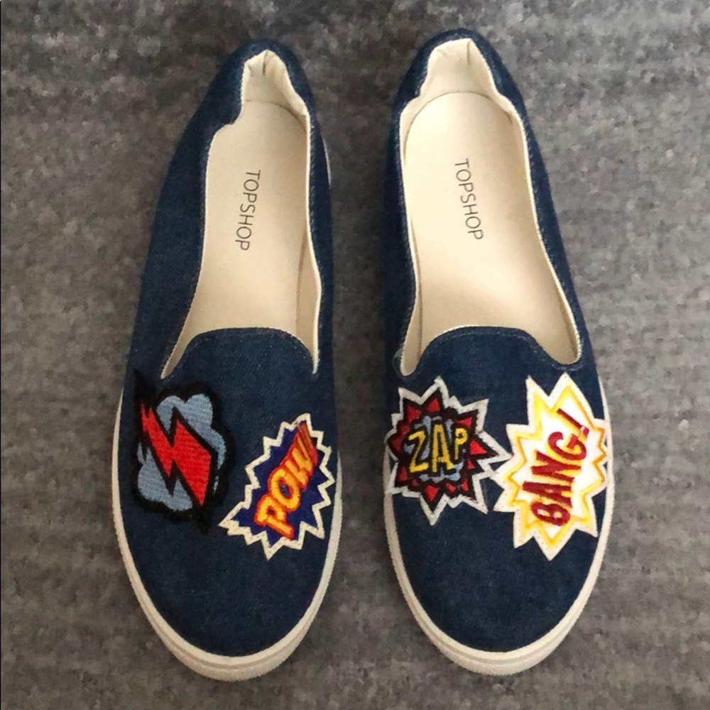 TopShop casual statement fun sneakers